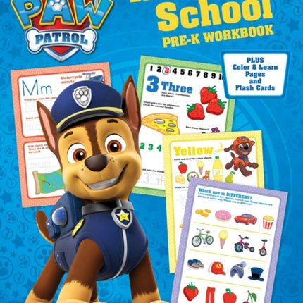 Nickelodeon Paw Patrol: Ready for School Pre-K Workbook