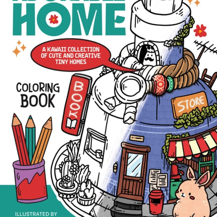 Adorable Home Coloring Book