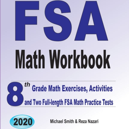 FSA Math Workbook: 8th Grade Math Exercises,