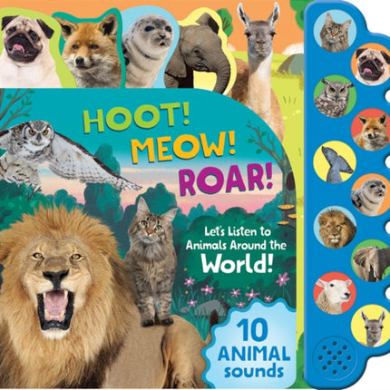 Hoot! Meow! Roar!: Let's Listen to the Animals Around the World!