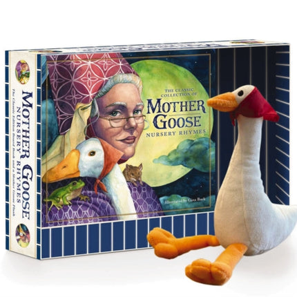 The Mother Goose Plush Gift Set: Featuring Mother Goose Classic Children's Board Book + Plush Goose Stuffed Animal Toy