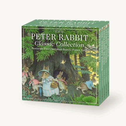 The Peter Rabbit Classic Collection (The Revised Edition): A Board Book Box Set Including Peter Rabbit, Jeremy Fisher, Benjamin Bunny, Two Bad Mice, and Flopsy Bunnies (Beatrix Potter Collection)