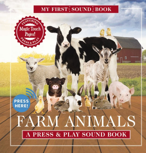 Farm Animals: My First Sound Book: A Press and   Play Sound Book