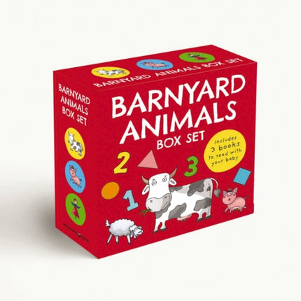 The Barnyard Animals Box Set: My First Board Book Library