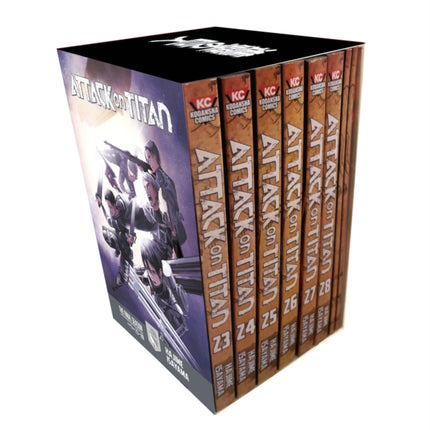 Attack on Titan The Final Season Part 1 Manga Box Set