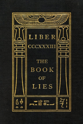 The Book of Lies: Oversized Keep Silence Edition