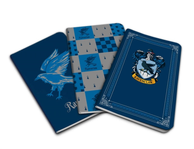 Harry Potter: Ravenclaw Pocket Notebook Collection: Set of 3