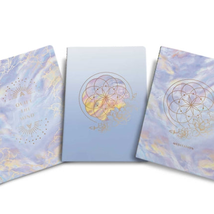 Meditation Sewn Notebook Collection (Set of 3)