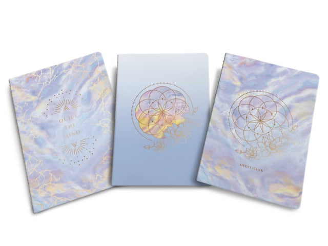 Meditation Sewn Notebook Collection (Set of 3)