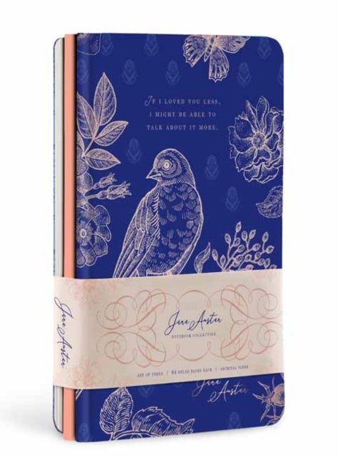 Jane Austen Sewn Notebook Collection: Set of 3