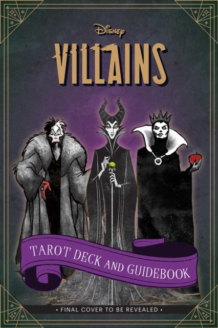 Disney Villains Tarot Deck and Guidebook | Movie Tarot Deck | Pop Culture Tarot