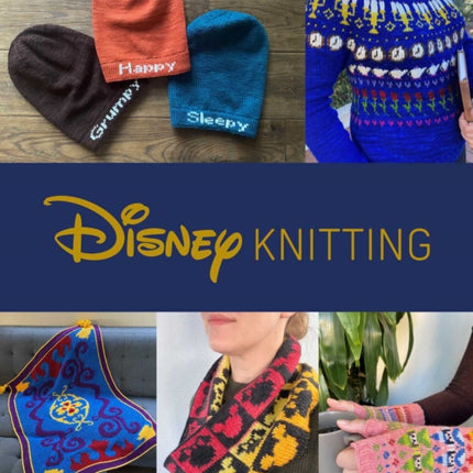 Knitting with Disney: 28 Official Patterns Inspired by Mickey Mouse, The Little Mermaid, and More! (Disney Craft Books, Knitting Books, Books for Disney Fans)