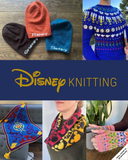 Knitting with Disney: 28 Official Patterns Inspired by Mickey Mouse, The Little Mermaid, and More! (Disney Craft Books, Knitting Books, Books for Disney Fans)