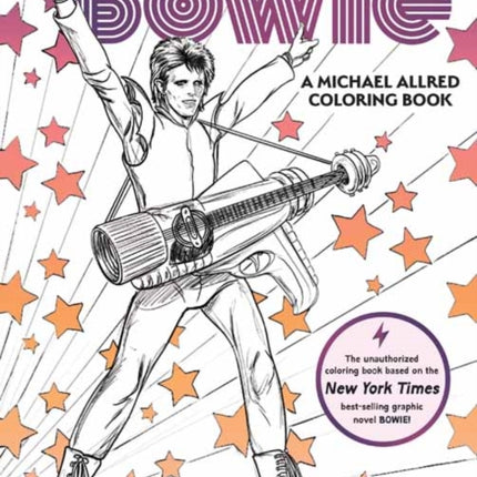 BOWIE: A Michael Allred Coloring Book