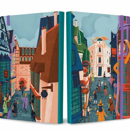 Harry Potter: Exploring Diagon Alley Softcover Notebook