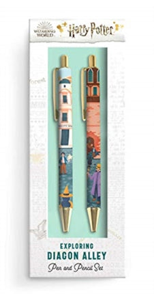 Harry Potter: Exploring Diagon Alley Pen and Pencil Set: Set of 2