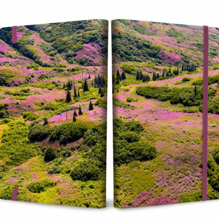 Refuge: Purple Fireweed Softcover Notebook: Kenai National Wildlife Refuge