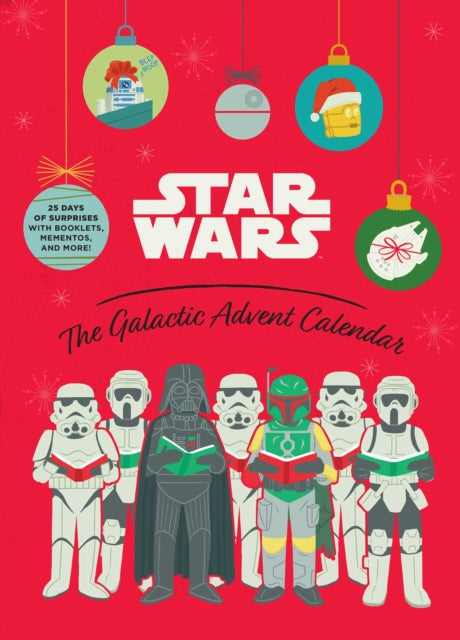 Star Wars: The Galactic Advent Calendar: 25 Days of Surprises With Booklets, Trinkets, and More! (Official Star Wars 2021 Advent Calendar, Countdown to Christmas)