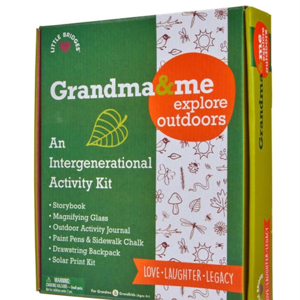 Grandma and Me: Explore Outdoors Activity Kit: (Gifts for Grandkids, Kids Activity Kits, Outdoor Activities for Kids)