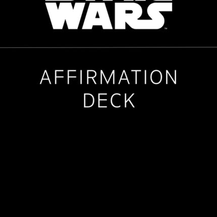 Star Wars Affirmation Cards