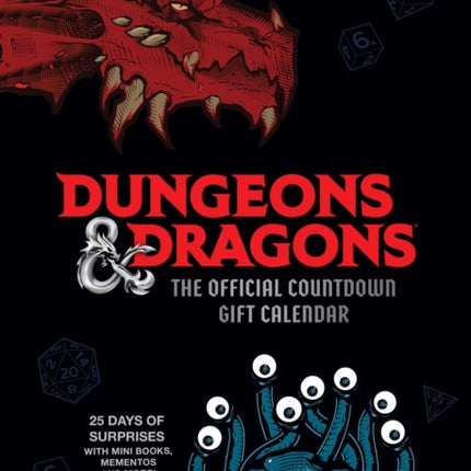 Dungeons & Dragons: The Official Countdown Gift Calendar: 25 Days of Mini Books, Mementos, and More!