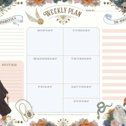 Harry Potter Anime Weekly Planner Notepad