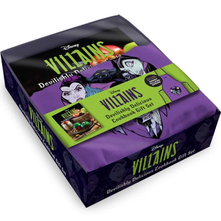 Disney Villains Devilishly Delicious Cookbook Gift Set