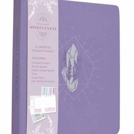 Mindfulness 12-Month Undated Planner