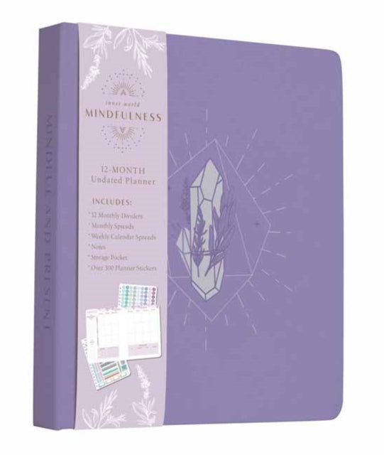 Mindfulness 12-Month Undated Planner