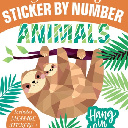 Mindful Sticker By Number: Animals: (Sticker Books for Kids, Activity Books for Kids, Mindful Books for Kids)