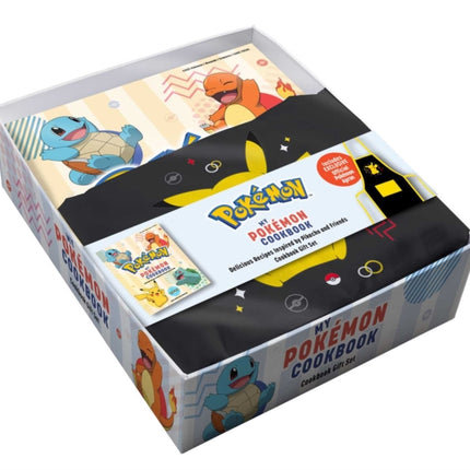 My Pokémon Cookbook Gift Set [Apron]: Delicious Recipes Inspired by Pikachu and Friends