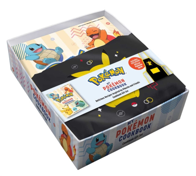 My Pokémon Cookbook Gift Set [Apron]: Delicious Recipes Inspired by Pikachu and Friends