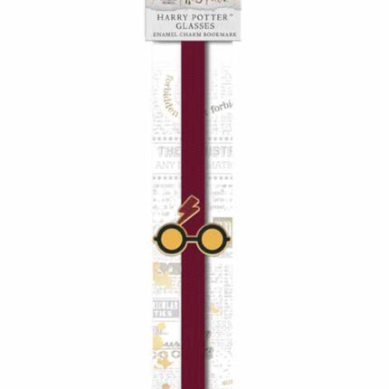 Harry Potter: Harry's Glasses Enamel Charm Bookmark