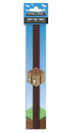 Minecraft: Crafting Table Enamel Charm Bookmark