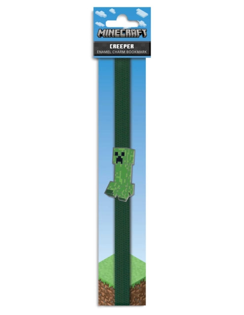 Minecraft: Creeper Enamel Charm Bookmark