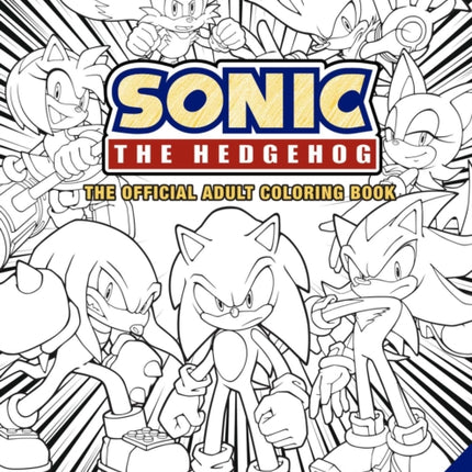 Sonic the Hedgehog: The Official Adult Coloring Book