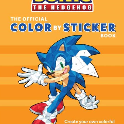 Sonic the Hedgehog: The Official Color by Sticker Book 