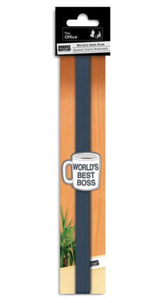 The Office: World's Best Boss Enamel Charm Bookmark