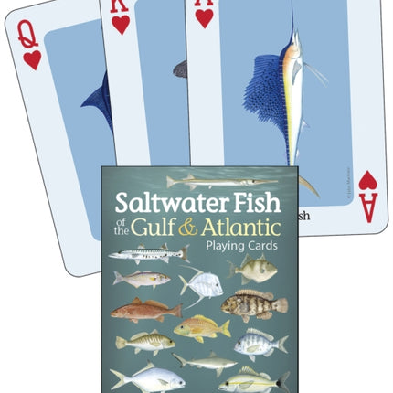 Saltwater Fish of the Gulf & Atlantic Playing Cards