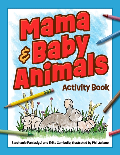 Mama  Baby Animals Activity Book