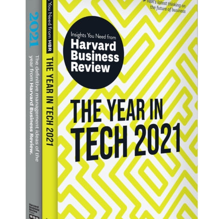 HBRs Year in Business and Technology 2021 2 Books