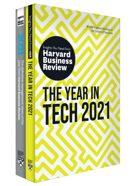 HBRs Year in Business and Technology 2021 2 Books