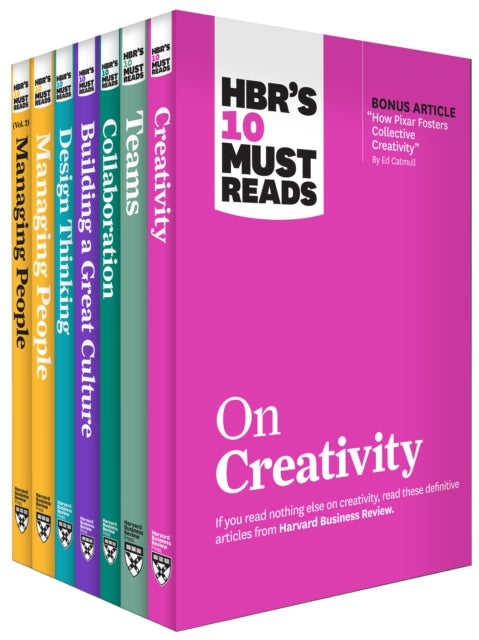 HBRs 10 Must Reads on Creative Teams Collection 7 Books