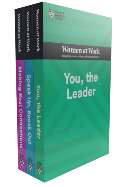 HBR Women at Work Series Collection 3 Books