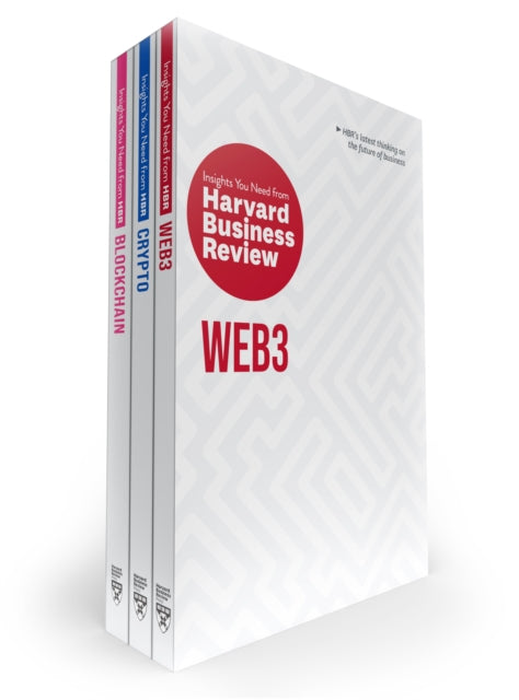 HBR Insights Web3 Crypto and Blockchain Collection 3 Books