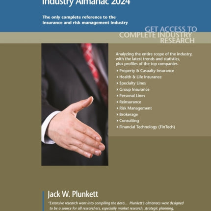 Plunkett's Insurance Industry Almanac 2024: