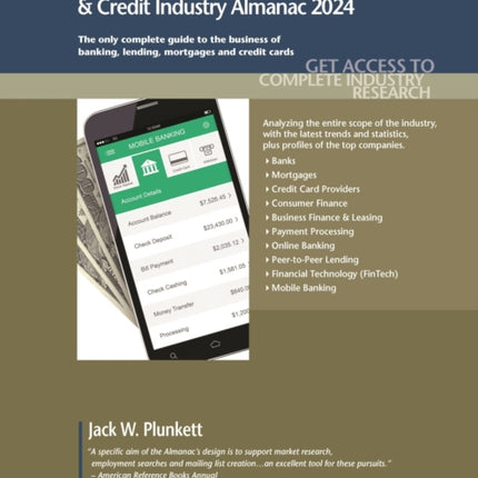 Plunkett's Banking, Mortgages & Credit Industry