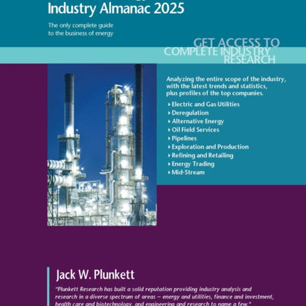 Plunketts Energy  Utilities Industry Almanac 2025