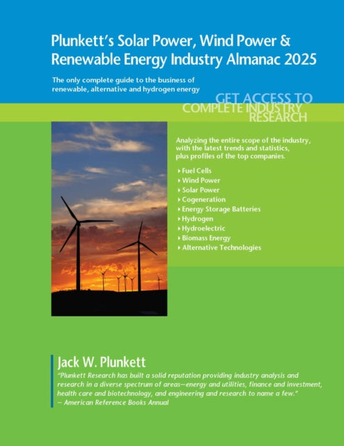 Plunketts Solar Power Wind Power  Renewable Energy Industry Almanac 2025