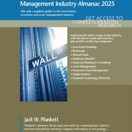 Plunketts Investment  Asset Management Industry Almanac 2025
